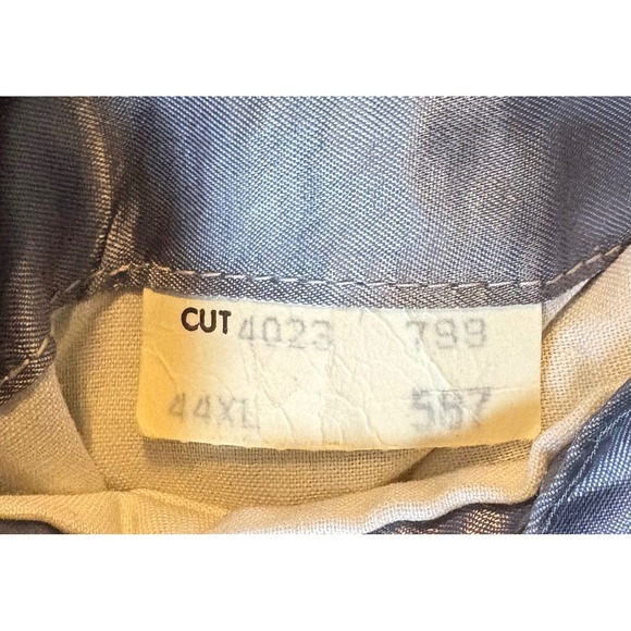 L Ralph Lauren VTG Herringbone Tweed Wool Blk/white Blazer Sport Coat Men 44XL - Picture 4 of 13